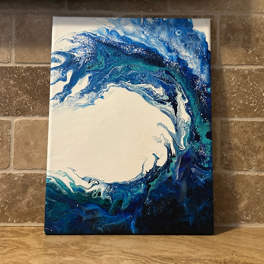 Original ocean wave art